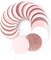 Rose-Gold Pink White Party Decorations Paper-Garland - 52Ft Birthday Baby Bridal Shower Decoration Streamers Banner,Mothers Day Bachelorette Engagement Wedding Party Supplies Bunting